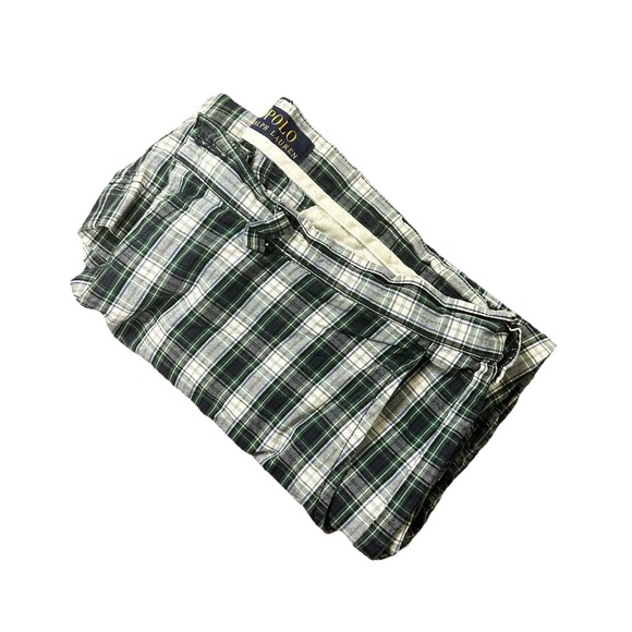 Polo Ralph Lauren Other - Polo Ralph Lauren Shorts Mens Size 34 Chino Plaid Golf Streetwear Cotton Preppy